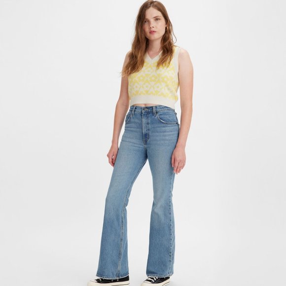Levi's 70's High-Rise Flares EUC - Picture 1 of 4